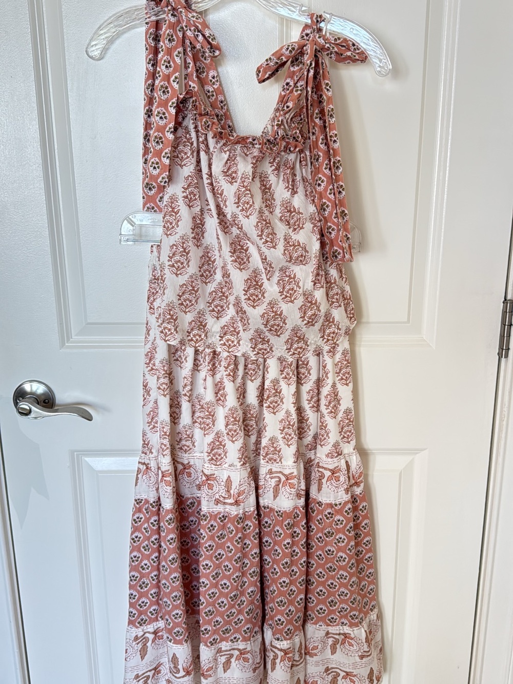 Marea by Liz Joy Matching Skirt and Tie-Shoulder Top XS